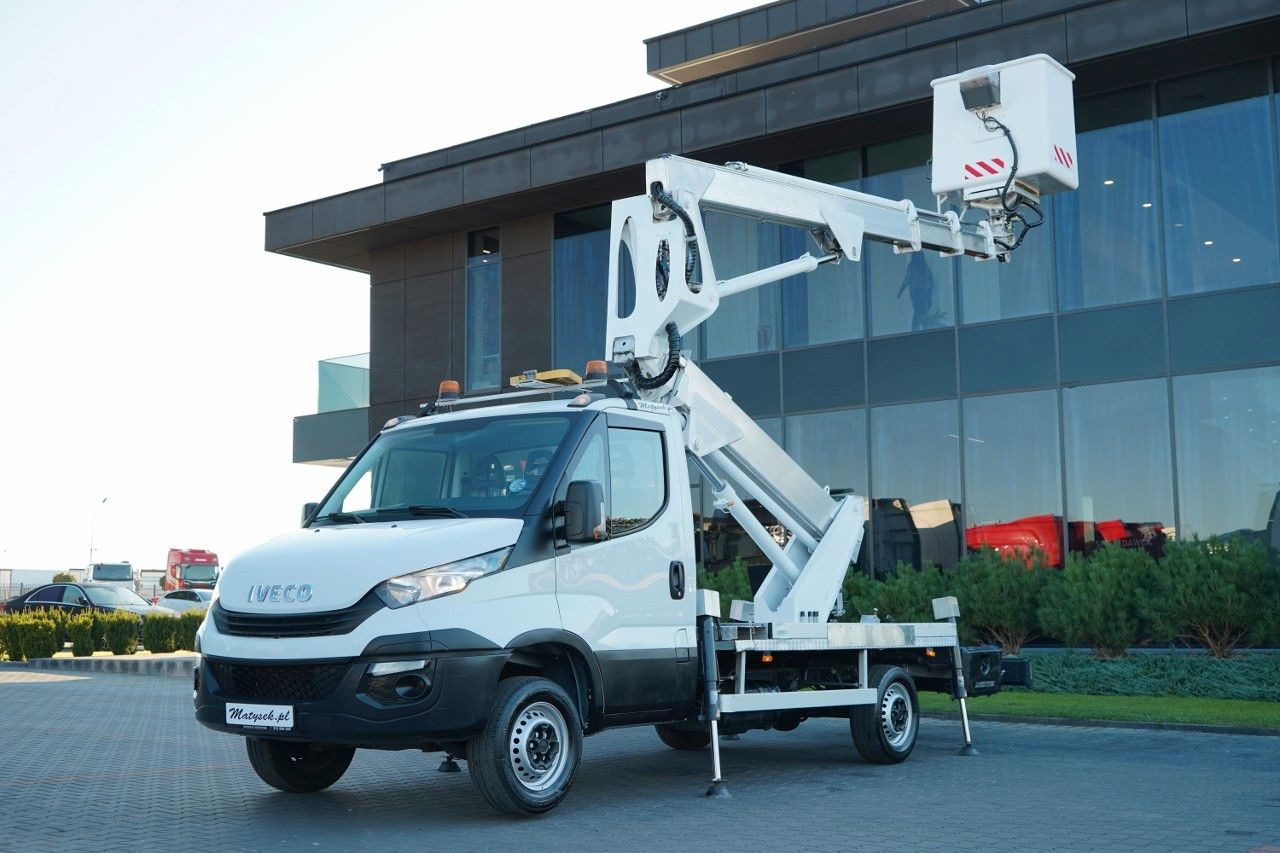 Iveco DAILY 35-120 / ZWYŻKA / PODNOŚNIK KOSZOWY 20 ME - Nền bục trên không gắn trên xe tải: hình 1 Iveco DAILY 35-120 / ZWYŻKA / PODNOŚNIK KOSZOWY 20 ME - Nền bục trên không gắn trên xe tải: hình 1