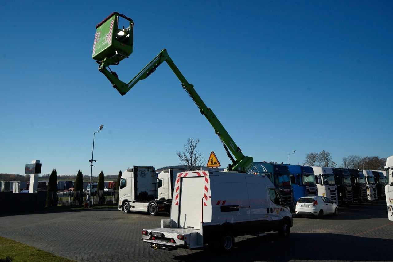 Iveco DAILY 70-180 / PODNOŚNIK KOSZOWY - 16 m / BLASZ - Nền bục trên không gắn trên xe tải: hình 5 Iveco DAILY 70-180 / PODNOŚNIK KOSZOWY - 16 m / BLASZ - Nền bục trên không gắn trên xe tải: hình 5