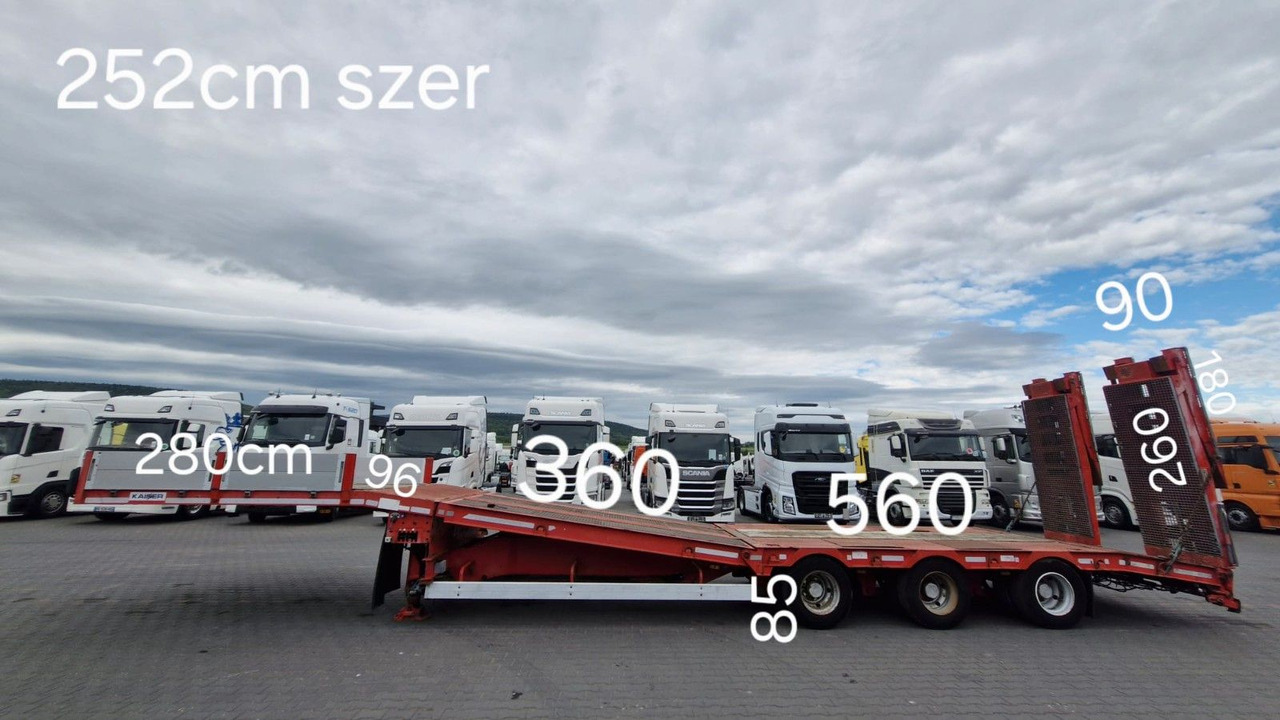 Kaiser S450 / NACZEPA LAWETA / NISKOPODWOZIE / PODEST H - Sơ mi rơ moóc thùng thấp: hình 2 Kaiser S450 / NACZEPA LAWETA / NISKOPODWOZIE / PODEST H - Sơ mi rơ moóc thùng thấp: hình 2