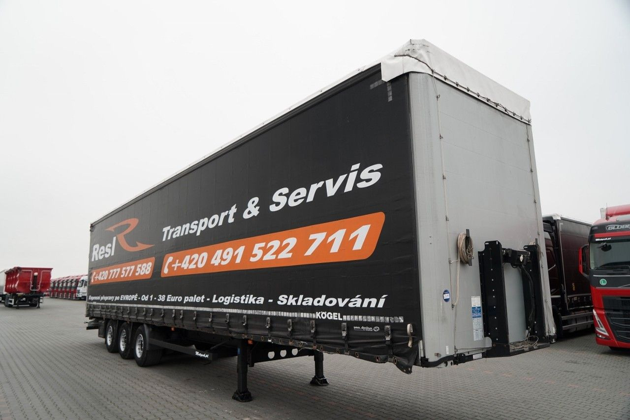 Kögel FIRANKA / MEGA / OŚ PODNOSZONA / OSIE SAF / DACH - Sơ mi rơ moóc mui bạt: hình 2 Kögel FIRANKA / MEGA / OŚ PODNOSZONA / OSIE SAF / DACH - Sơ mi rơ moóc mui bạt: hình 2