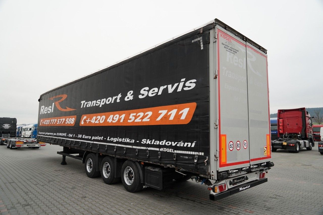 Kögel FIRANKA / MEGA / OŚ PODNOSZONA / OSIE SAF / DACH - Sơ mi rơ moóc mui bạt: hình 5 Kögel FIRANKA / MEGA / OŚ PODNOSZONA / OSIE SAF / DACH - Sơ mi rơ moóc mui bạt: hình 5