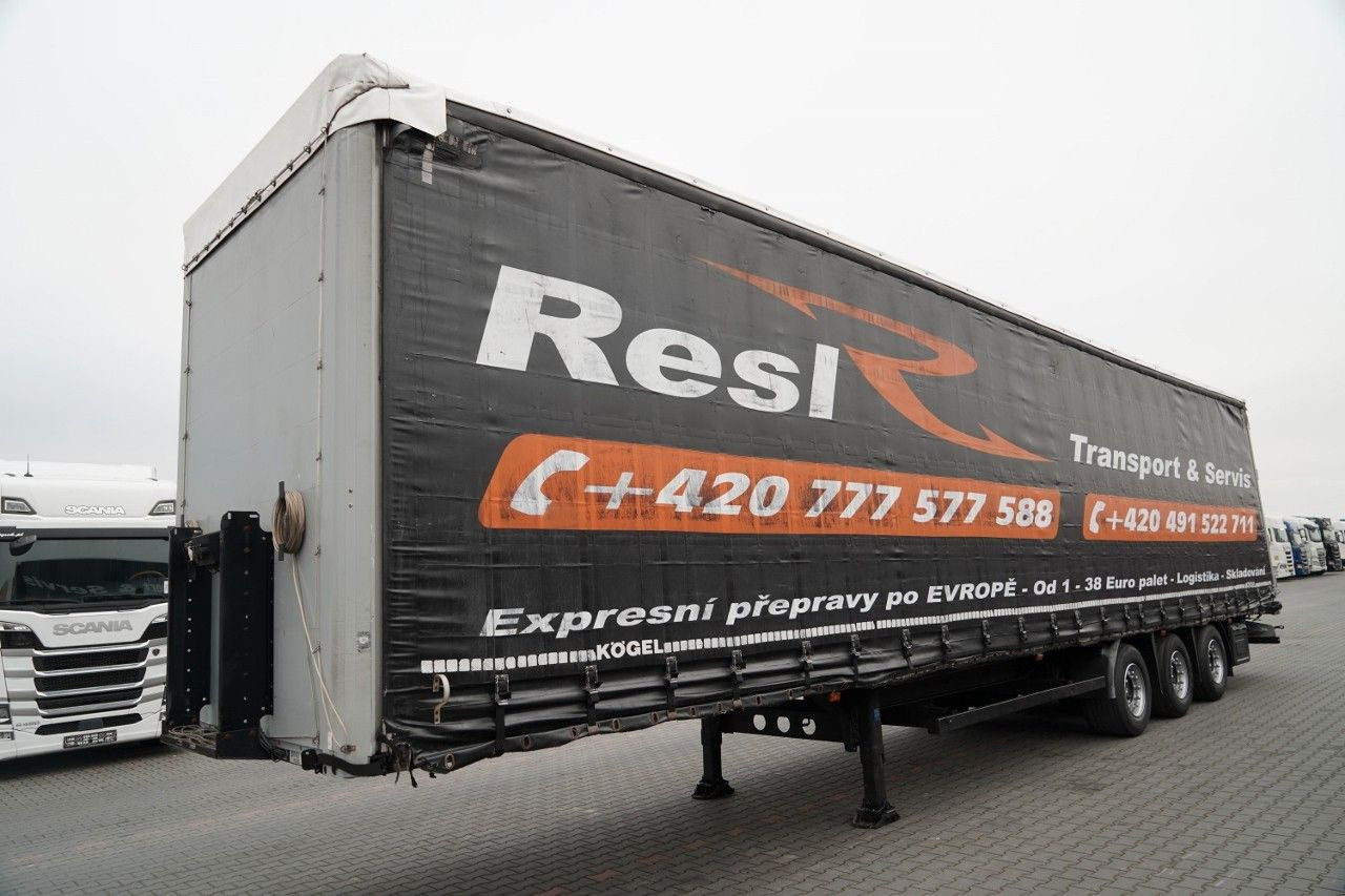 Kögel FIRANKA / MEGA / OŚ PODNOSZONA / OSIE SAF / DACH - Sơ mi rơ moóc mui bạt: hình 4 Kögel FIRANKA / MEGA / OŚ PODNOSZONA / OSIE SAF / DACH - Sơ mi rơ moóc mui bạt: hình 4