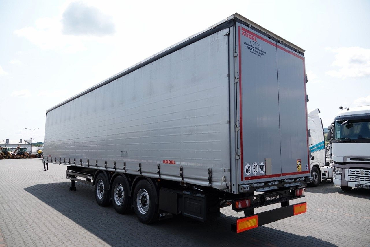 Kögel FIRANKA STANDARD / OŚ PODNOSZONA / PLANDEKA ZBR - Sơ mi rơ moóc mui bạt: hình 3 Kögel FIRANKA STANDARD / OŚ PODNOSZONA / PLANDEKA ZBR - Sơ mi rơ moóc mui bạt: hình 3
