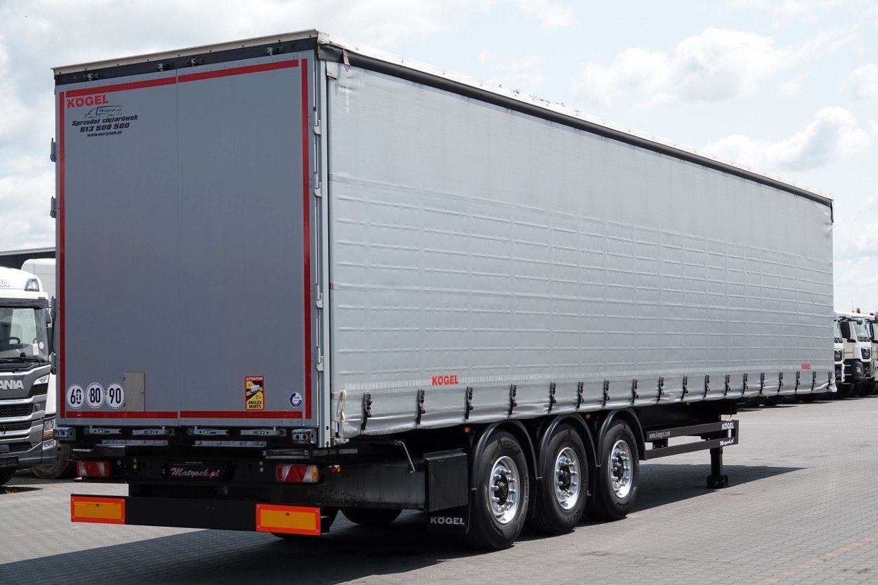 Kögel FIRANKA STANDARD / OŚ PODNOSZONA / PLANDEKA ZBR - Sơ mi rơ moóc mui bạt: hình 5 Kögel FIRANKA STANDARD / OŚ PODNOSZONA / PLANDEKA ZBR - Sơ mi rơ moóc mui bạt: hình 5