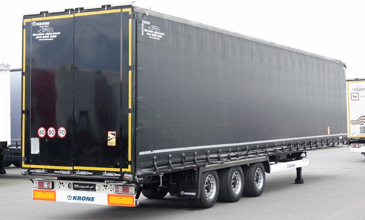 Krone FIRANKA / MEGA / DACH PODNOSZONY / LOW DECK / 2 - Sơ mi rơ moóc mui bạt: hình 4 Krone FIRANKA / MEGA / DACH PODNOSZONY / LOW DECK / 2 - Sơ mi rơ moóc mui bạt: hình 4