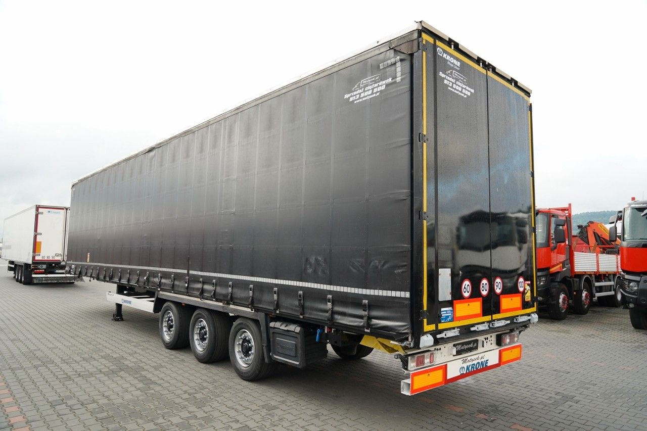 Krone FIRANKA / MEGA / DACH PODNOSZONY / LOW DECK / 2 - Sơ mi rơ moóc mui bạt: hình 3 Krone FIRANKA / MEGA / DACH PODNOSZONY / LOW DECK / 2 - Sơ mi rơ moóc mui bạt: hình 3