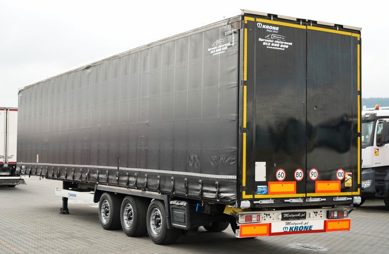 Krone FIRANKA / MEGA / DACH PODNOSZONY / LOW DECK / 2 - Sơ mi rơ moóc mui bạt: hình 4 Krone FIRANKA / MEGA / DACH PODNOSZONY / LOW DECK / 2 - Sơ mi rơ moóc mui bạt: hình 4