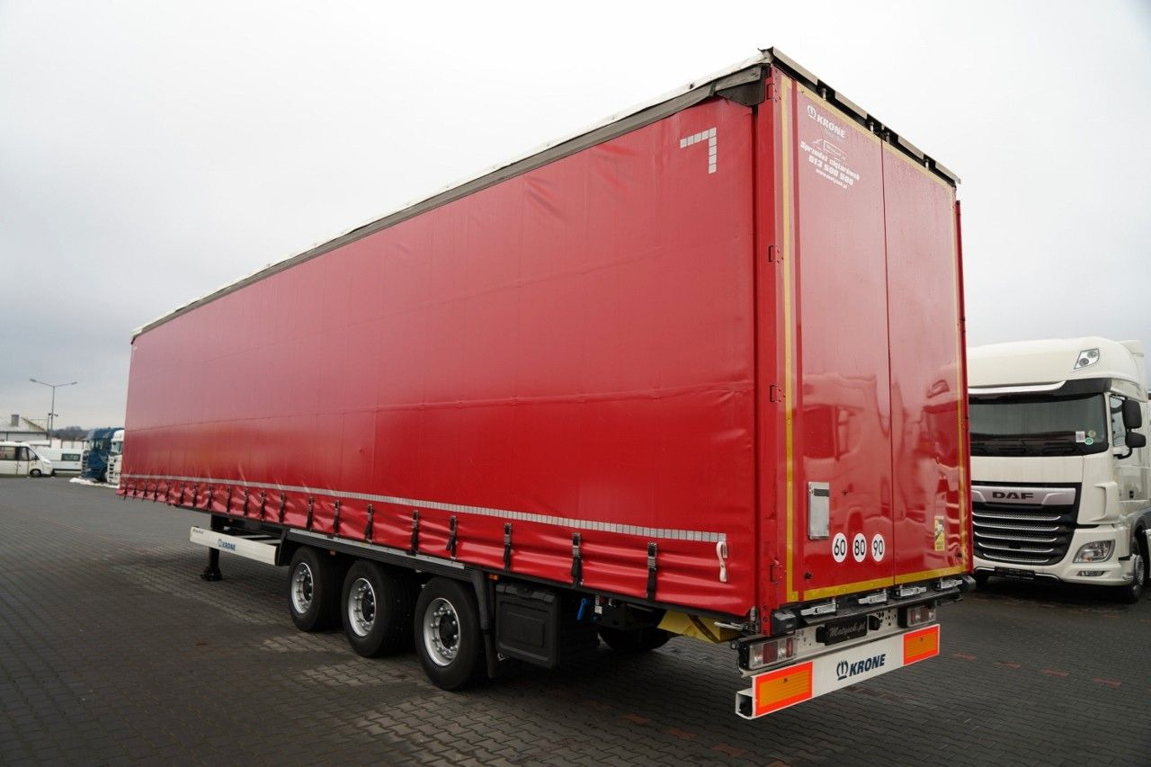 Krone FIRANKA / MEGA / OŚ PODNOSZONA / LOW DECK / - Sơ mi rơ moóc mui bạt: hình 3 Krone FIRANKA / MEGA / OŚ PODNOSZONA / LOW DECK / - Sơ mi rơ moóc mui bạt: hình 3