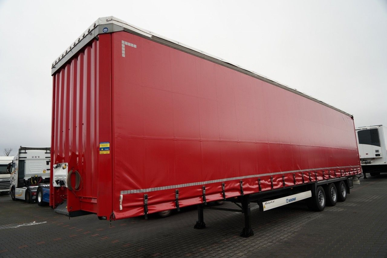 Krone FIRANKA / MEGA / OŚ PODNOSZONA / LOW DECK / - Sơ mi rơ moóc mui bạt: hình 2 Krone FIRANKA / MEGA / OŚ PODNOSZONA / LOW DECK / - Sơ mi rơ moóc mui bạt: hình 2