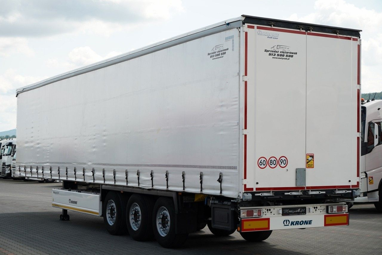 Krone FIRANKA / STANDARD / 2021 ROK / KOSZ NA PALETY / - Sơ mi rơ moóc mui bạt: hình 5 Krone FIRANKA / STANDARD / 2021 ROK / KOSZ NA PALETY / - Sơ mi rơ moóc mui bạt: hình 5