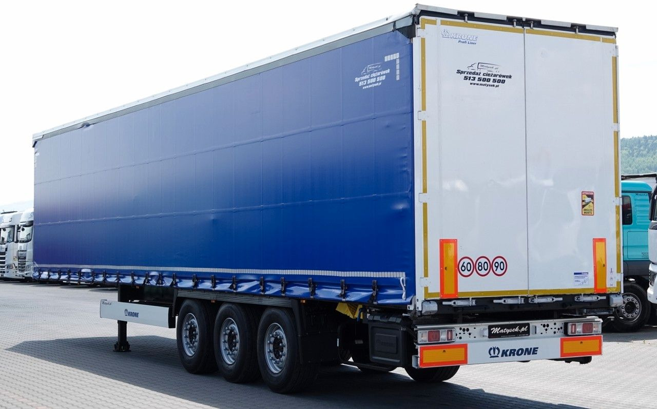 Krone FIRANKA / STANDARD / OPONY 100% / DACH PODNOSZON - Sơ mi rơ moóc mui bạt: hình 3 Krone FIRANKA / STANDARD / OPONY 100% / DACH PODNOSZON - Sơ mi rơ moóc mui bạt: hình 3