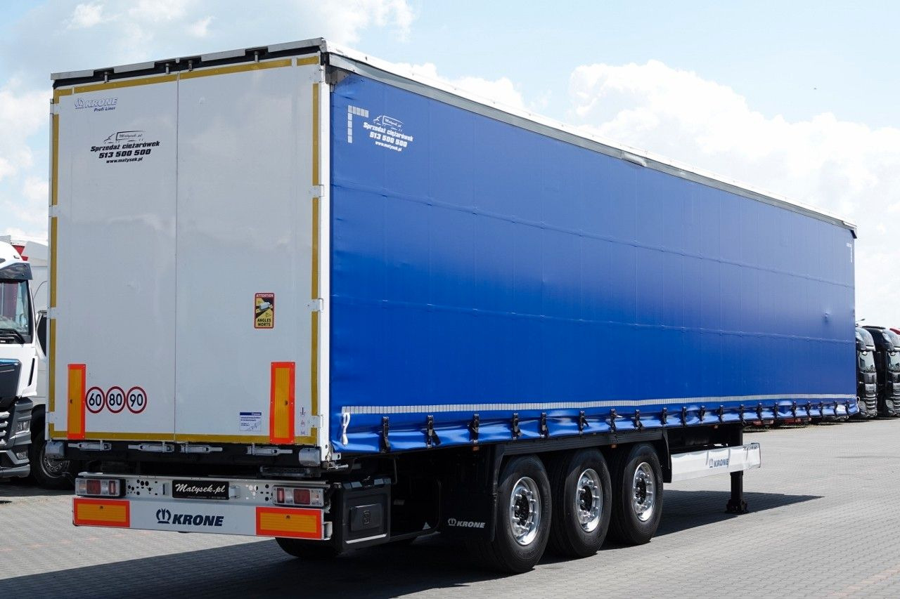 Krone FIRANKA / STANDARD / OPONY 100% / DACH PODNOSZON - Sơ mi rơ moóc mui bạt: hình 4 Krone FIRANKA / STANDARD / OPONY 100% / DACH PODNOSZON - Sơ mi rơ moóc mui bạt: hình 4