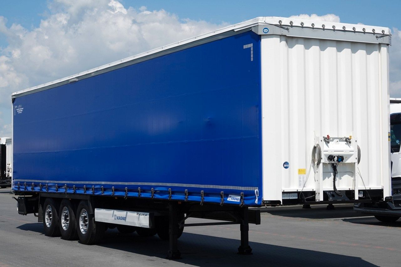 Krone FIRANKA / STANDARD / OPONY 100% / DACH PODNOSZON - Sơ mi rơ moóc mui bạt: hình 1 Krone FIRANKA / STANDARD / OPONY 100% / DACH PODNOSZON - Sơ mi rơ moóc mui bạt: hình 1