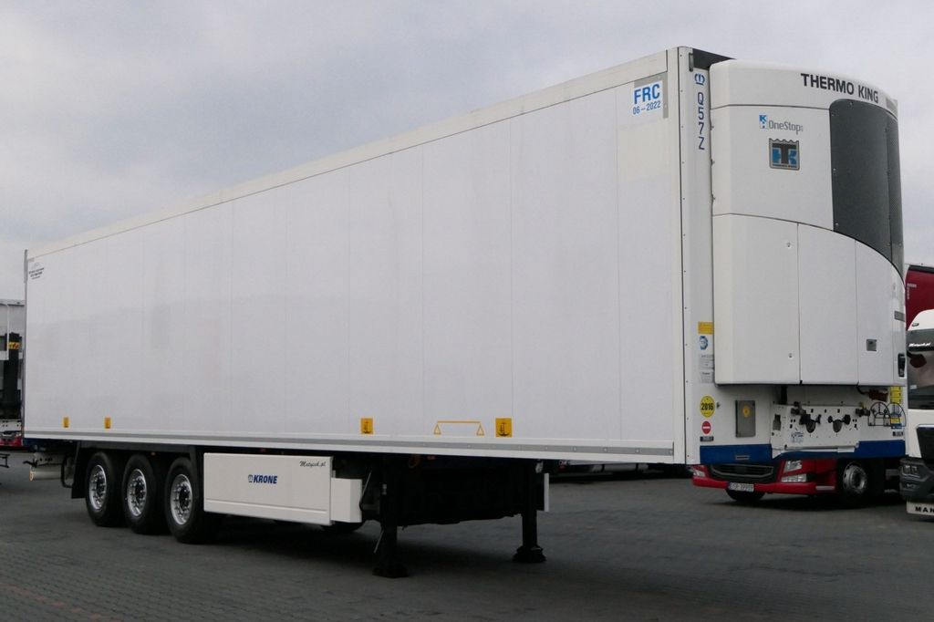 Sơ mi rơ moóc đông lạnh Krone FRIGO/THERMO KING SLXE 300/PALLET BOX: hình 9