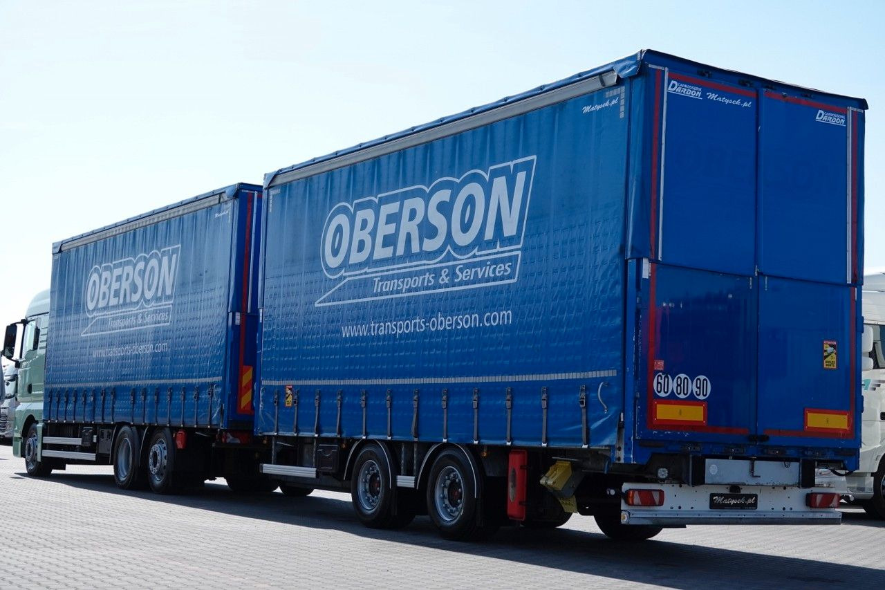 MAN TGX 26.460 / ZESTAW TANDEM PRZEJAZDOWY / 120 M3 - Xe tải thùng mui bạt: hình 3 MAN TGX 26.460 / ZESTAW TANDEM PRZEJAZDOWY / 120 M3 - Xe tải thùng mui bạt: hình 3