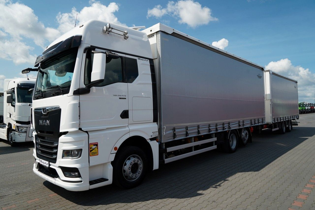 MAN TGX 26.470 / ZESTAW TANDEM 120 M3 / PRZEJAZDOWY - Xe tải thùng mui bạt: hình 2 MAN TGX 26.470 / ZESTAW TANDEM 120 M3 / PRZEJAZDOWY - Xe tải thùng mui bạt: hình 2