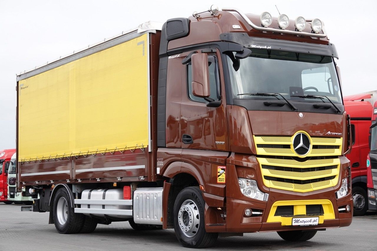 Mercedes-Benz ACTROS 1845 / 4X2 / SOLÓWKA / BURTO-FIRANKA 6,5M - Xe tải thùng mui bạt: hình 4 Mercedes-Benz ACTROS 1845 / 4X2 / SOLÓWKA / BURTO-FIRANKA 6,5M - Xe tải thùng mui bạt: hình 4