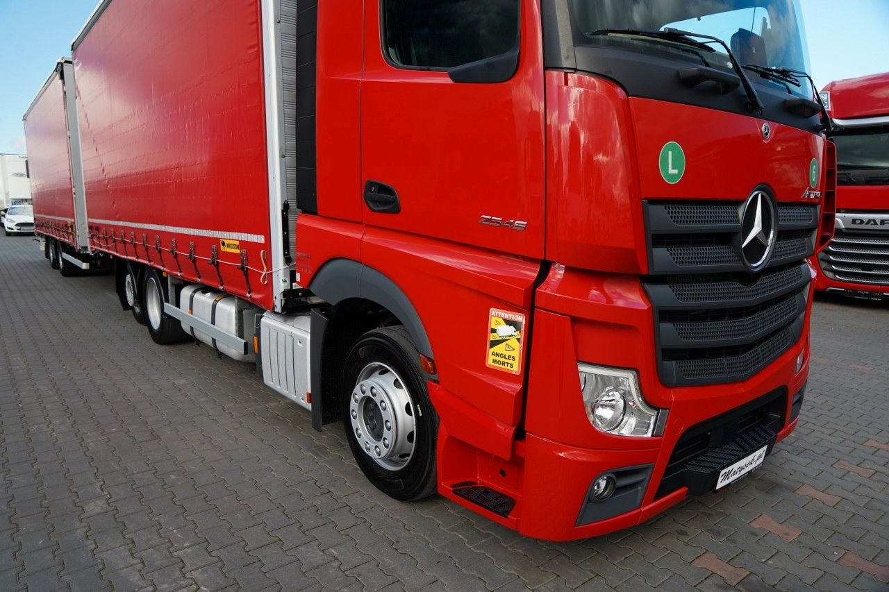 Mercedes-Benz ACTROS 2545 / ZESTAW TANDEM 120 M3 / PRZEJAZDOW - Xe tải thùng mui bạt: hình 5 Mercedes-Benz ACTROS 2545 / ZESTAW TANDEM 120 M3 / PRZEJAZDOW - Xe tải thùng mui bạt: hình 5