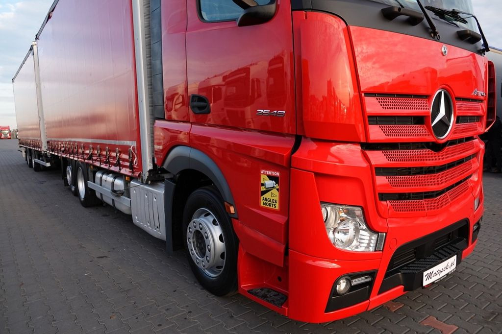 Mercedes-Benz ACTROS 2548 / ZESTAW TANDEM 120 M3 / PRZEJAZDOWY - Xe tải thùng mui bạt: hình 5 Mercedes-Benz ACTROS 2548 / ZESTAW TANDEM 120 M3 / PRZEJAZDOWY - Xe tải thùng mui bạt: hình 5