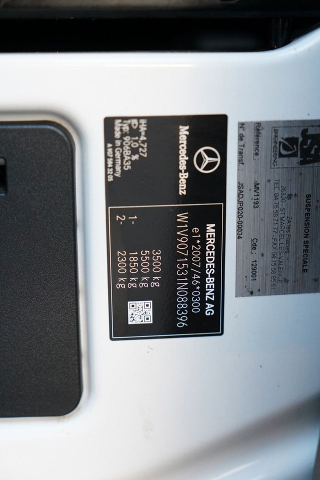 Xe van đông lạnh Mercedes-Benz SPRINTER 314 / CHŁODNIA / AGREGAT CARRIER 500 /: hình 41 Xe van đông lạnh Mercedes-Benz SPRINTER 314 / CHŁODNIA / AGREGAT CARRIER 500 /: hình 41