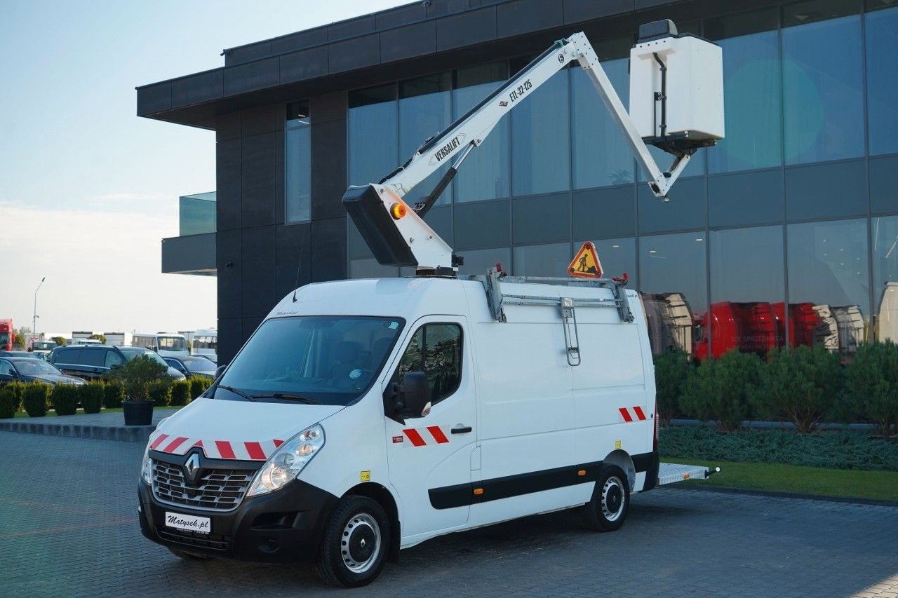 Renault MASTER / PODNOŚNIK KOSZOWY - 10.5 m / BLASZAK + - Nền bục trên không gắn trên xe tải: hình 3 Renault MASTER / PODNOŚNIK KOSZOWY - 10.5 m / BLASZAK + - Nền bục trên không gắn trên xe tải: hình 3