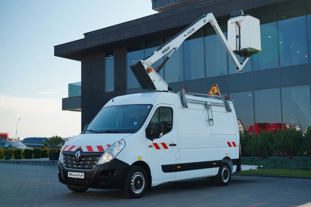 Renault MASTER / PODNOŚNIK KOSZOWY - 10.5 m / BLASZAK + - Nền bục trên không gắn trên xe tải: hình 4 Renault MASTER / PODNOŚNIK KOSZOWY - 10.5 m / BLASZAK + - Nền bục trên không gắn trên xe tải: hình 4