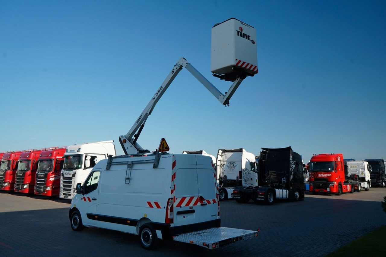 Renault MASTER / PODNOŚNIK KOSZOWY - 10.5 m / BLASZAK + - Nền bục trên không gắn trên xe tải: hình 5 Renault MASTER / PODNOŚNIK KOSZOWY - 10.5 m / BLASZAK + - Nền bục trên không gắn trên xe tải: hình 5