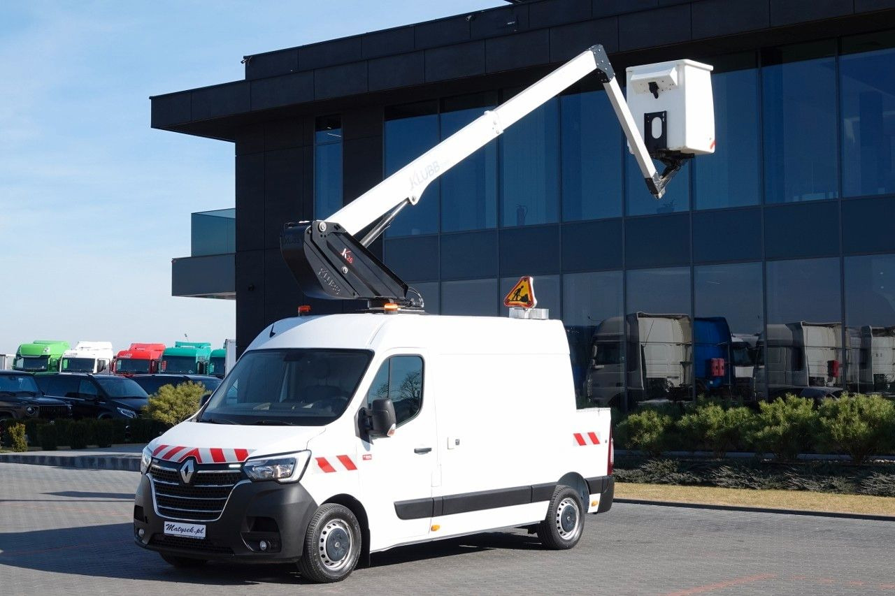 Renault MASTER / PODNOŚNIK KOSZOWY - 10 metrów / 2021 / - Nền bục trên không gắn trên xe tải: hình 1 Renault MASTER / PODNOŚNIK KOSZOWY - 10 metrów / 2021 / - Nền bục trên không gắn trên xe tải: hình 1
