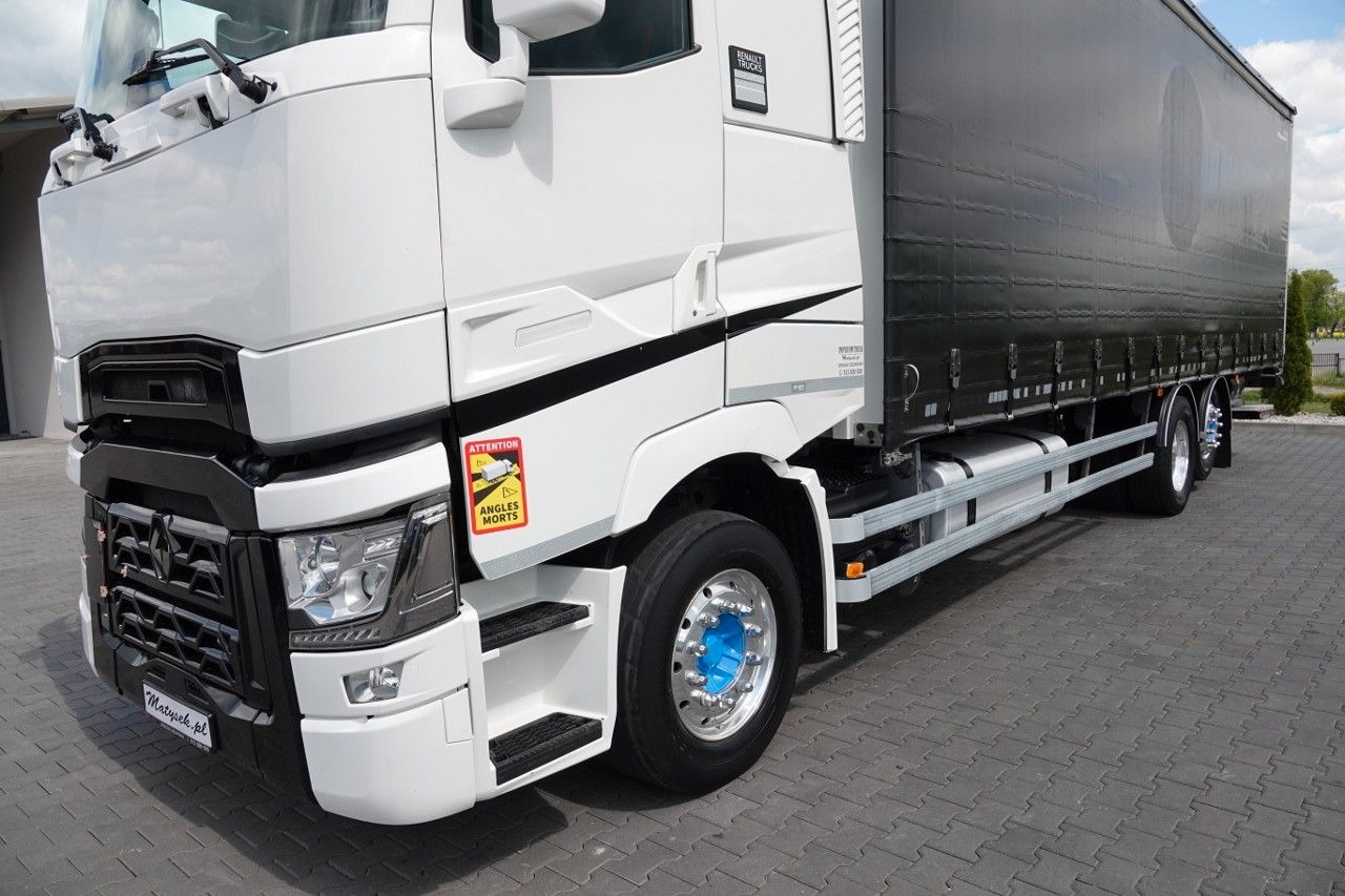 Xe tải thùng mui bạt Renault T 440 / 6X2 / SOLÓWKA / FIRANKA 9.5 M / I-PARK C: hình 6