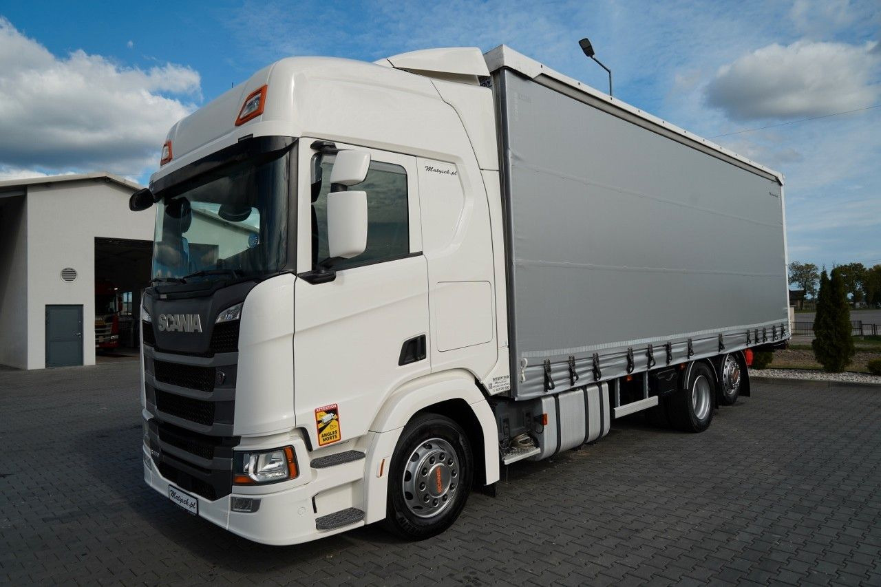 Scania R 450 / MEGA / 6x2 / FIRANKA - 8,2 m / SOLÓWKA / - Xe tải thùng mui bạt: hình 2 Scania R 450 / MEGA / 6x2 / FIRANKA - 8,2 m / SOLÓWKA / - Xe tải thùng mui bạt: hình 2
