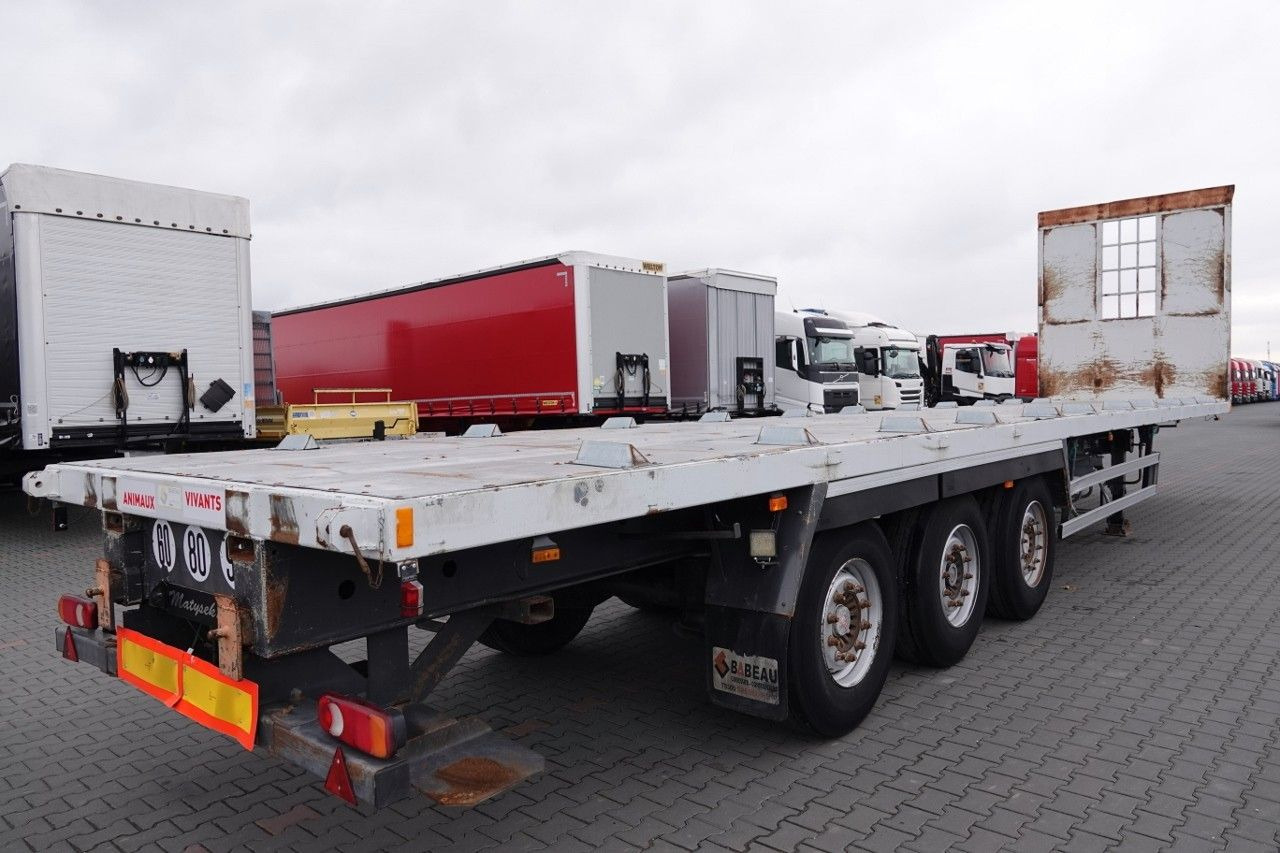 Schmitz Cargobull NACZEPA PLATFORMA / MOCNA PODŁOGA / OSIE SAF - Sơ mi rơ moóc thùng lửng/ Phẳng: hình 5 Schmitz Cargobull NACZEPA PLATFORMA / MOCNA PODŁOGA / OSIE SAF - Sơ mi rơ moóc thùng lửng/ Phẳng: hình 5