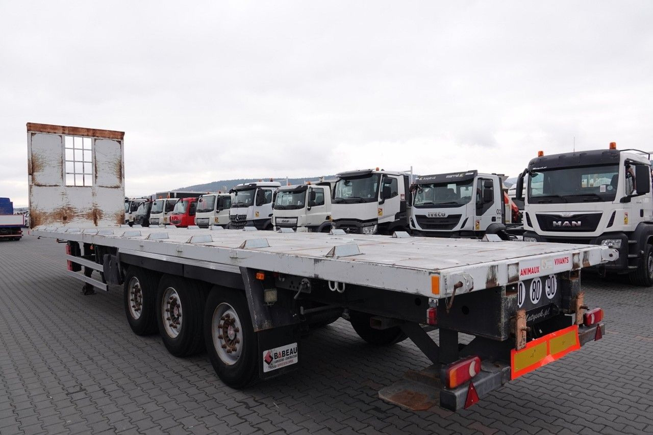 Schmitz Cargobull NACZEPA PLATFORMA / MOCNA PODŁOGA / OSIE SAF - Sơ mi rơ moóc thùng lửng/ Phẳng: hình 3 Schmitz Cargobull NACZEPA PLATFORMA / MOCNA PODŁOGA / OSIE SAF - Sơ mi rơ moóc thùng lửng/ Phẳng: hình 3