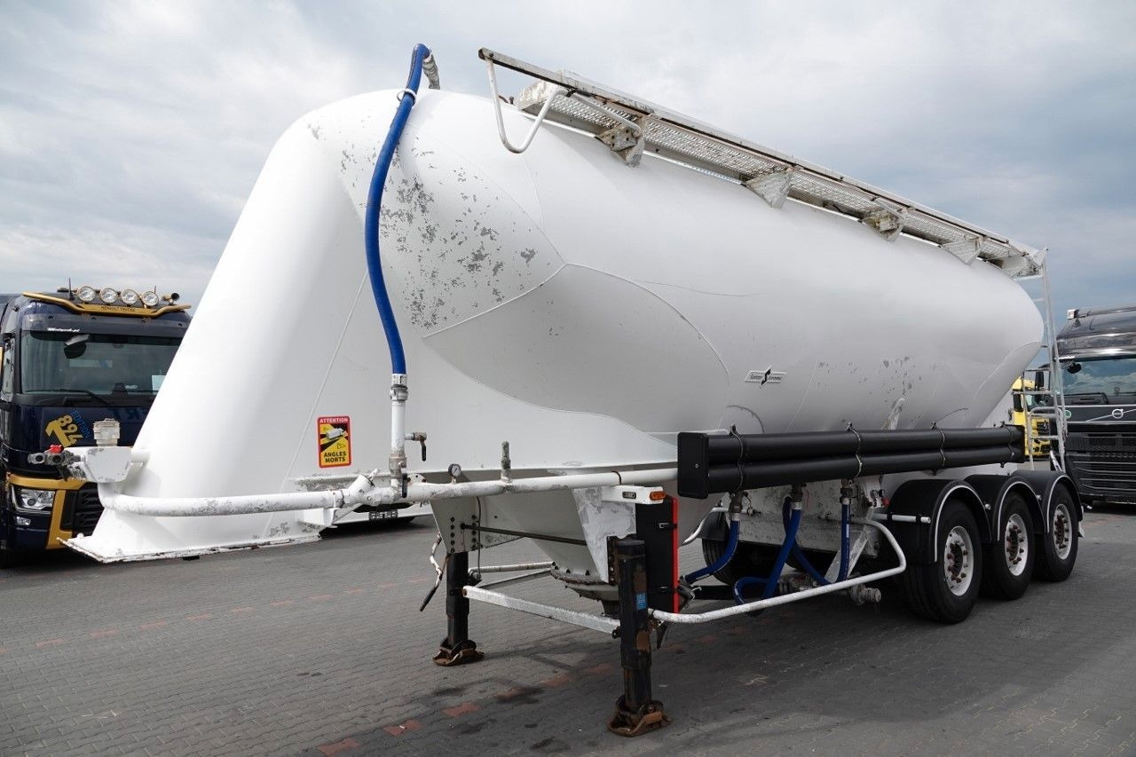 Spitzer CEMENTONACZEPA / 37 000 L / SILOS / 3 KOMORY - Sơ mi rơ moóc bồn silo: hình 4 Spitzer CEMENTONACZEPA / 37 000 L / SILOS / 3 KOMORY - Sơ mi rơ moóc bồn silo: hình 4