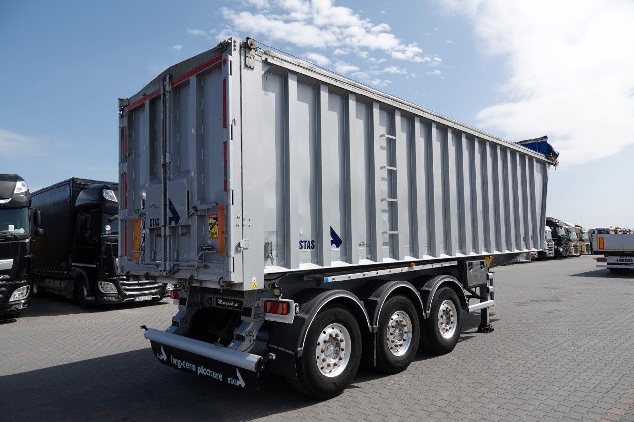 Stas WYWROTKA 43 m3 / ALUMINIOWA / OŚ PODNOSZONA / - Sơ mi rơ moóc ben: hình 4 Stas WYWROTKA 43 m3 / ALUMINIOWA / OŚ PODNOSZONA / - Sơ mi rơ moóc ben: hình 4