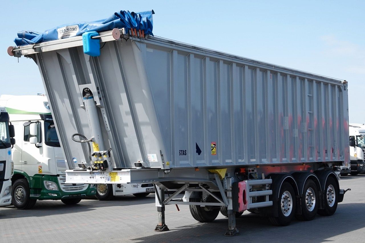 Stas WYWROTKA 43 m3 / ALUMINIOWA / OŚ PODNOSZONA / - Sơ mi rơ moóc ben: hình 2 Stas WYWROTKA 43 m3 / ALUMINIOWA / OŚ PODNOSZONA / - Sơ mi rơ moóc ben: hình 2