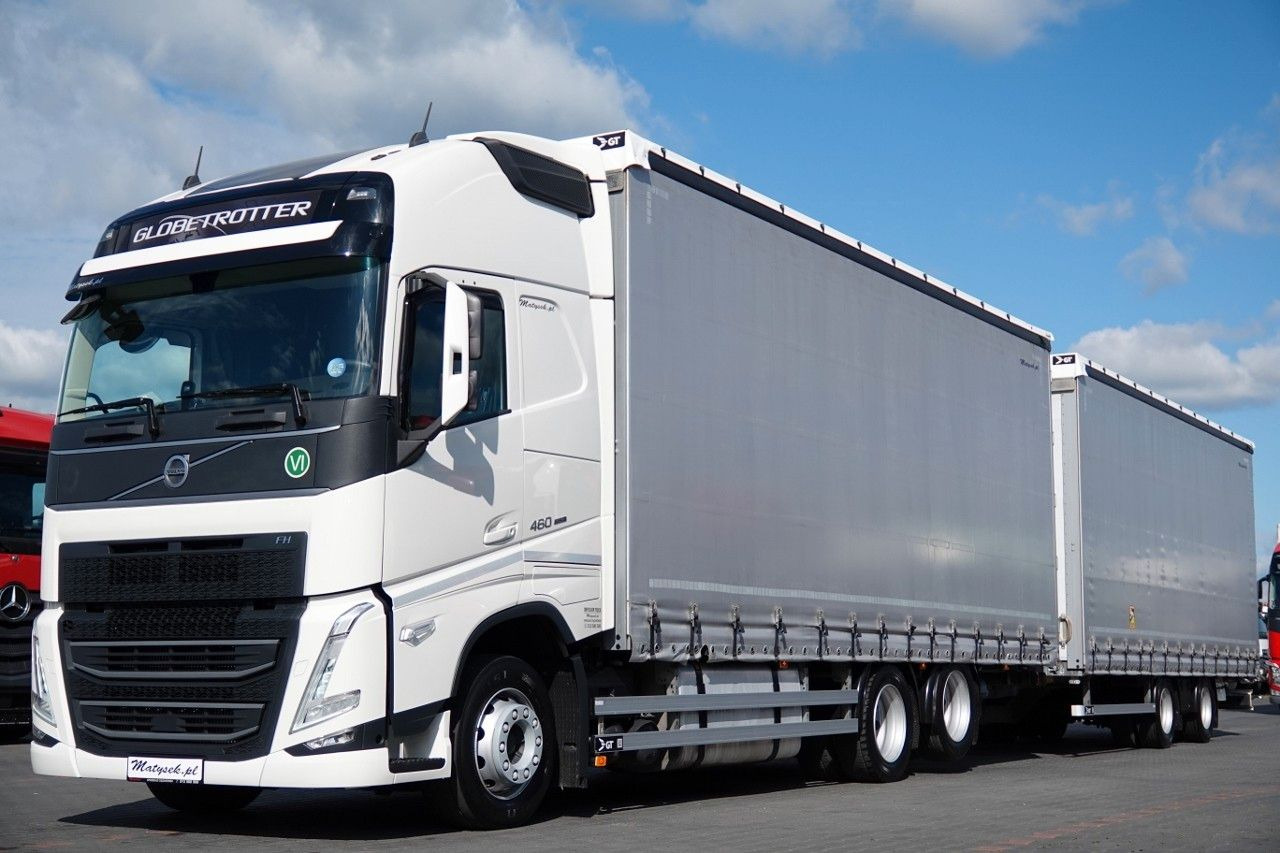 Volvo FH 460 / ZESTAW TANDEM / 120 M3 / CAŁY NA PODUS - Xe tải thùng mui bạt: hình 1 Volvo FH 460 / ZESTAW TANDEM / 120 M3 / CAŁY NA PODUS - Xe tải thùng mui bạt: hình 1