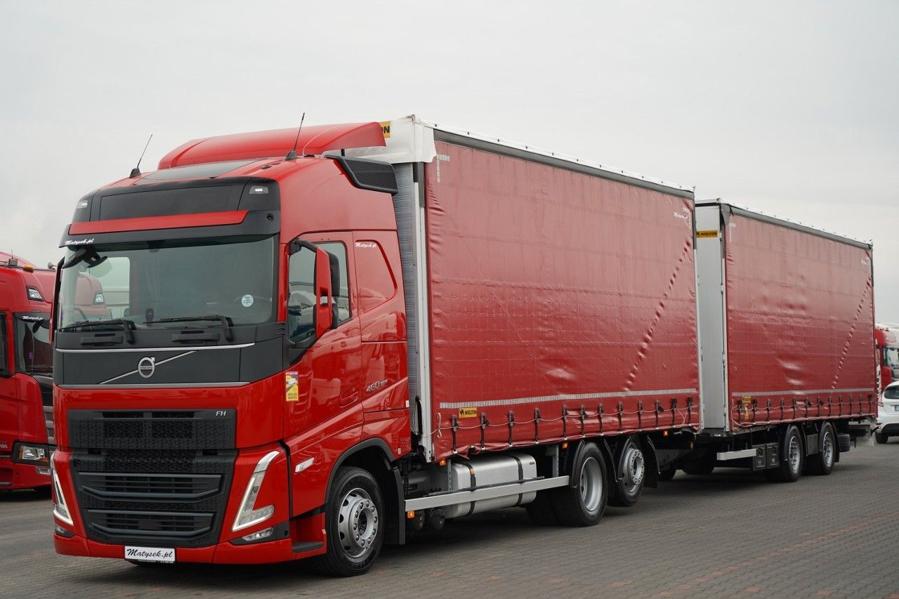 Volvo FH 460 / ZESTAW TANDEM / 120 M3 / PRZEJAZDOWY / - Xe tải thùng mui bạt: hình 2 Volvo FH 460 / ZESTAW TANDEM / 120 M3 / PRZEJAZDOWY / - Xe tải thùng mui bạt: hình 2