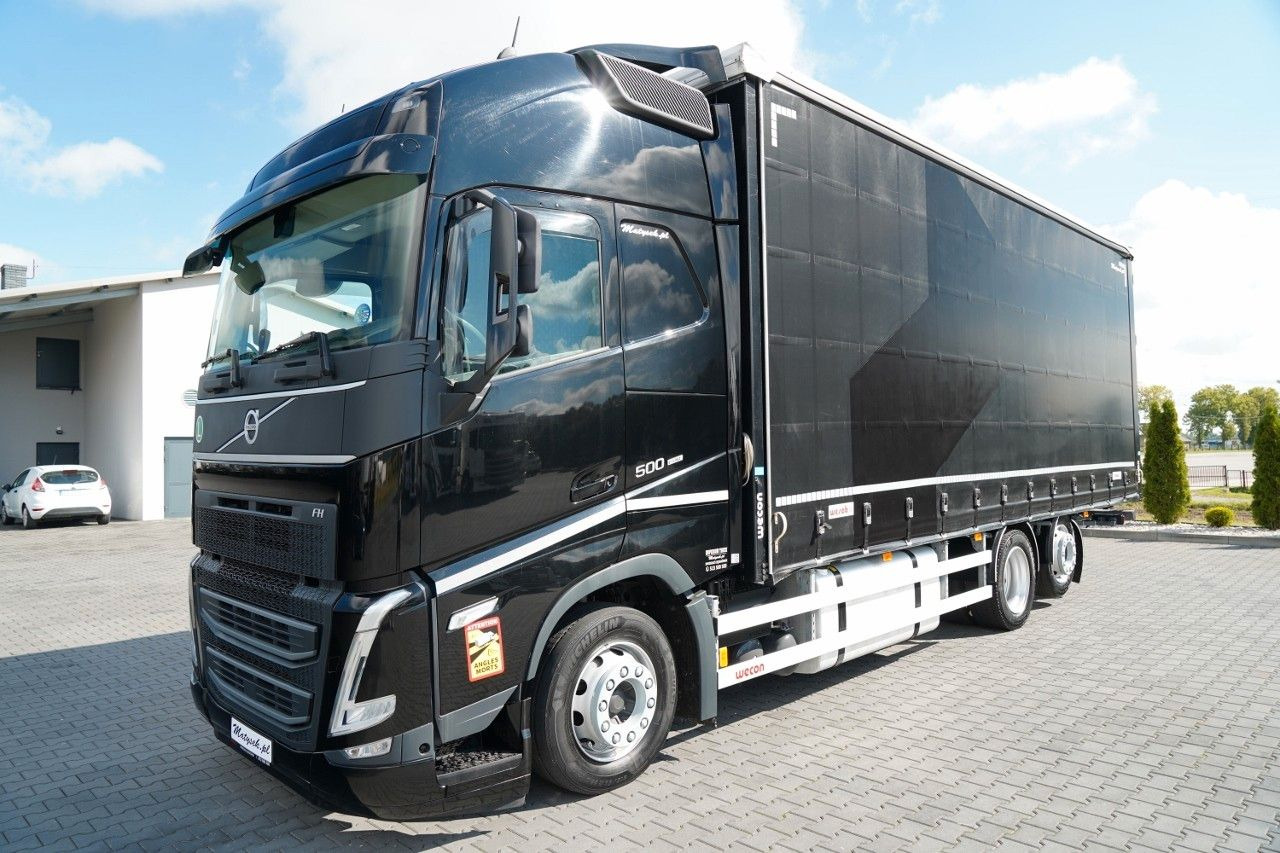 Volvo FH 500 / I-SAVE / TANDEM PRZEJAZDOWY / 2023 / K - Xe tải thùng mui bạt: hình 4 Volvo FH 500 / I-SAVE / TANDEM PRZEJAZDOWY / 2023 / K - Xe tải thùng mui bạt: hình 4