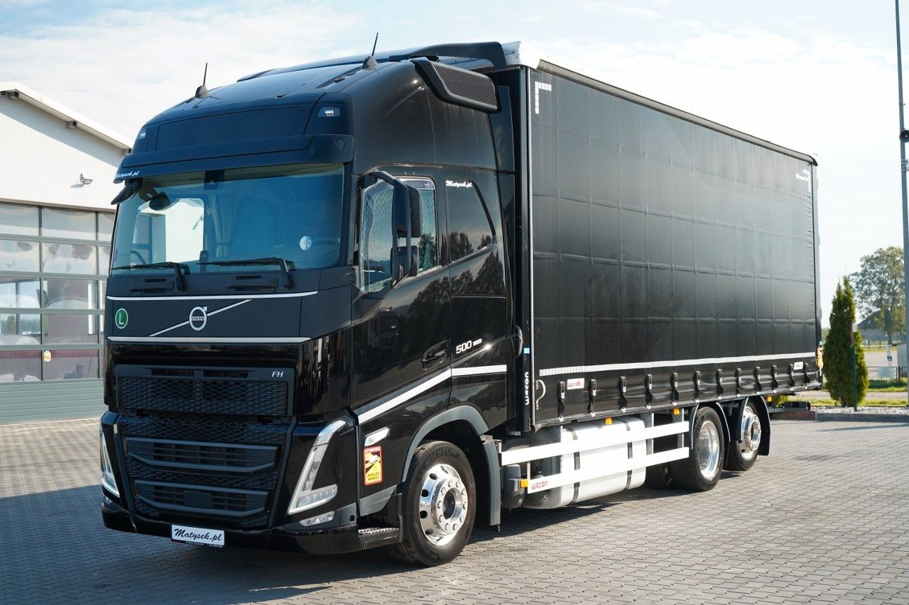 Volvo FH 500 / MEGA / ZESTAW TANDEM PRZEJAZDOWY 120 M3 - Xe tải thùng mui bạt: hình 2 Volvo FH 500 / MEGA / ZESTAW TANDEM PRZEJAZDOWY 120 M3 - Xe tải thùng mui bạt: hình 2