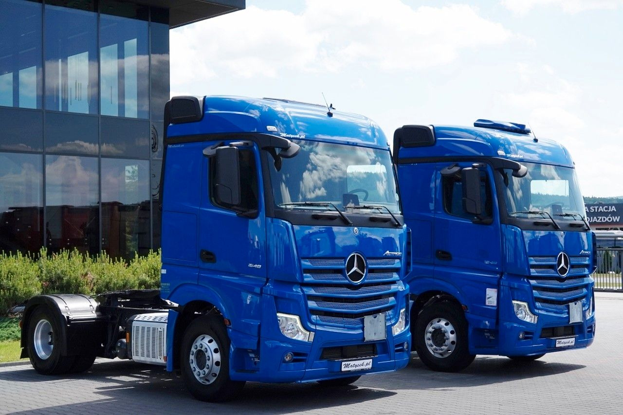 Mercedes-Benz ACTROS 1848 / MP5 / HYDRAULIKA / PEŁNY ADR / ALU - Xe đầu kéo: hình 2 Mercedes-Benz ACTROS 1848 / MP5 / HYDRAULIKA / PEŁNY ADR / ALU - Xe đầu kéo: hình 2