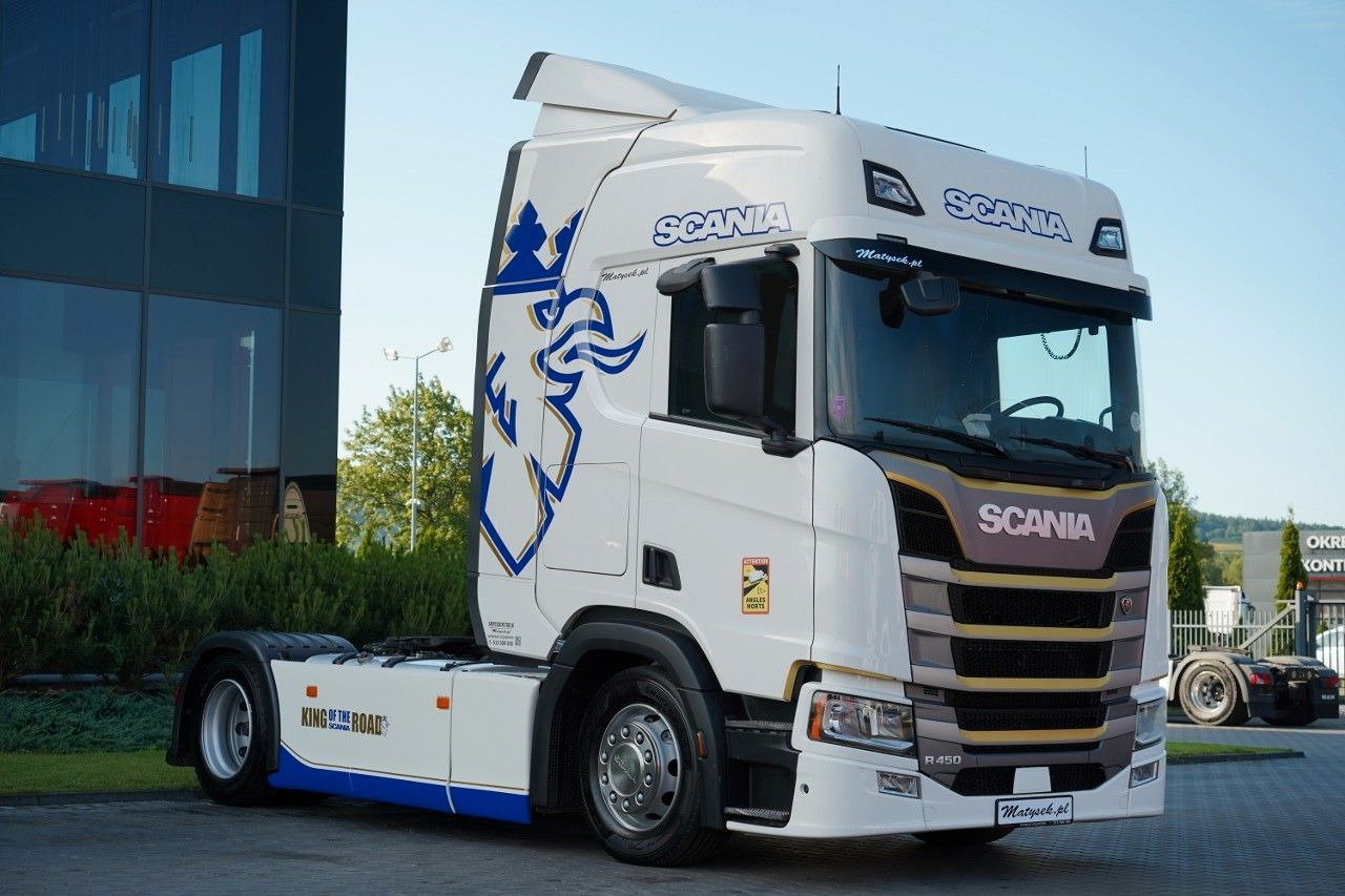 Scania R 450 / MEGA / RETARDER / LOW DECK / PO KONTRAKC - Xe đầu kéo: hình 1 Scania R 450 / MEGA / RETARDER / LOW DECK / PO KONTRAKC - Xe đầu kéo: hình 1