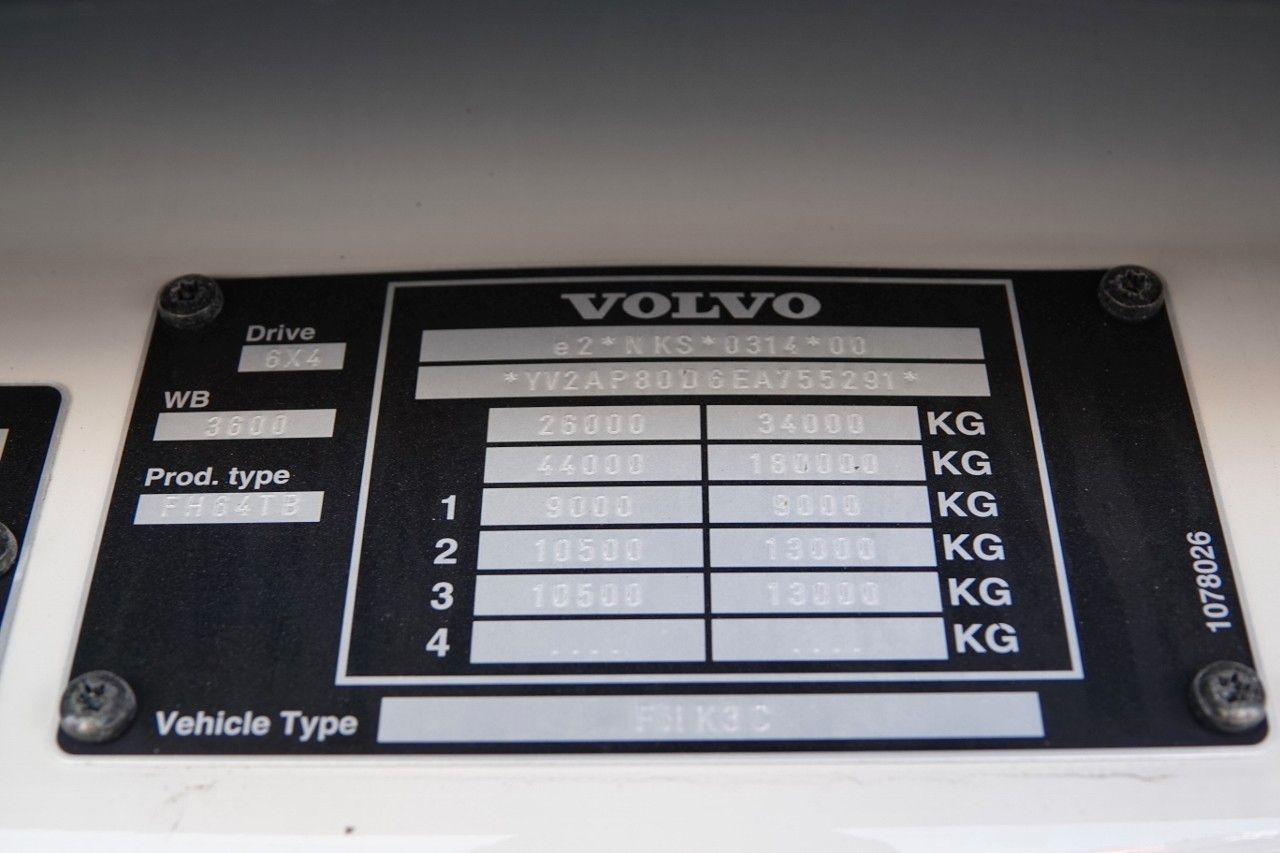 Cho thuê  Volvo FH 16 / 600 / 6x4 / DMC: 180.000 KG !! / SPROWAD Volvo FH 16 / 600 / 6x4 / DMC: 180.000 KG !! / SPROWAD: hình 18