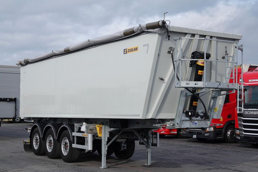 ZASŁAW / WYWROTKA / 46 m3 / 2024 ROK / KLAPO-DRZWI / OS - Sơ mi rơ moóc mui bạt: hình 1 ZASŁAW / WYWROTKA / 46 m3 / 2024 ROK / KLAPO-DRZWI / OS - Sơ mi rơ moóc mui bạt: hình 1