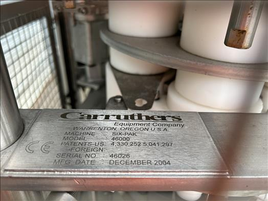 Máy thực phẩm Carruthers Six-Pak 46000 Six station volumetric filler: hình 9