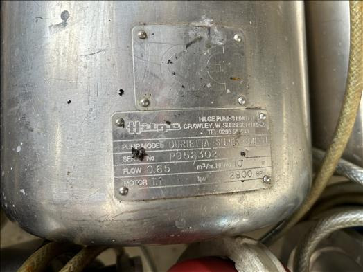 Máy thực phẩm Hilge Durietta-Super100 Centrifugal pump: hình 6
