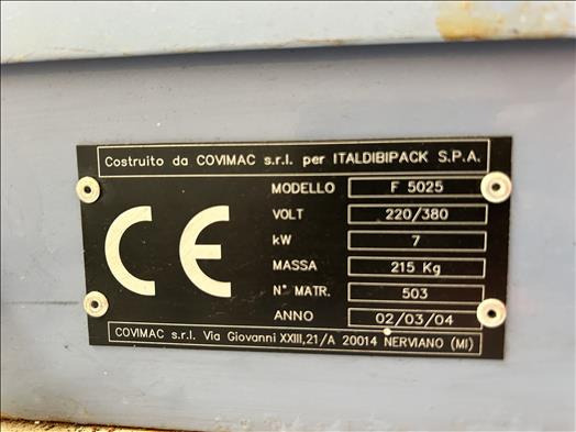 Máy đóng gói Italdibipack F5025 Shrink tunnel: hình 6