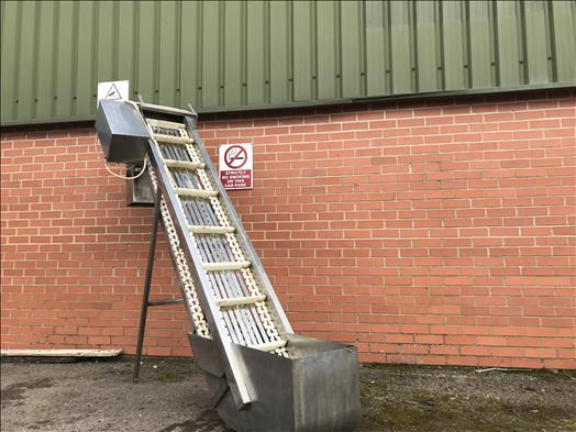 NNP flighted elevator conveyor - Băng tải: hình 1 NNP flighted elevator conveyor - Băng tải: hình 1