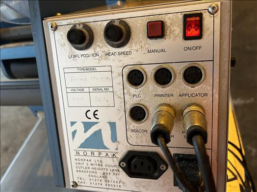 Norpak Rover150 label applicator - Máy đóng gói: hình 5 Norpak Rover150 label applicator - Máy đóng gói: hình 5
