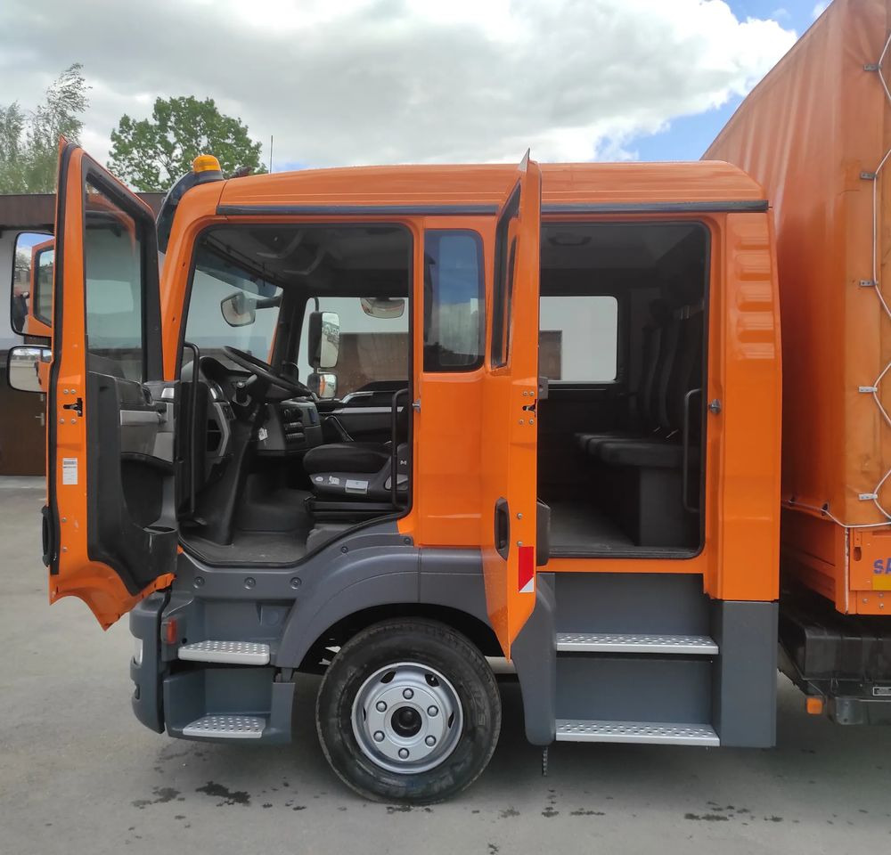 MAN TGL 8.180 DOKA / 6 OSOBOWY /BUTRO-PLANDEKA / - Xe tải thùng mui bạt: hình 5 MAN TGL 8.180 DOKA / 6 OSOBOWY /BUTRO-PLANDEKA / - Xe tải thùng mui bạt: hình 5