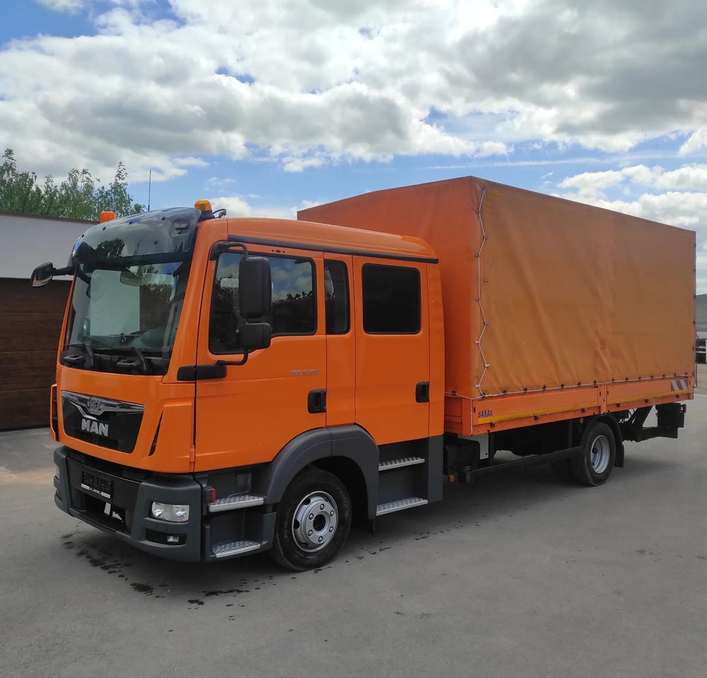MAN TGL 8.180 DOKA / 6 OSOBOWY /BUTRO-PLANDEKA / - Xe tải thùng mui bạt: hình 1 MAN TGL 8.180 DOKA / 6 OSOBOWY /BUTRO-PLANDEKA / - Xe tải thùng mui bạt: hình 1